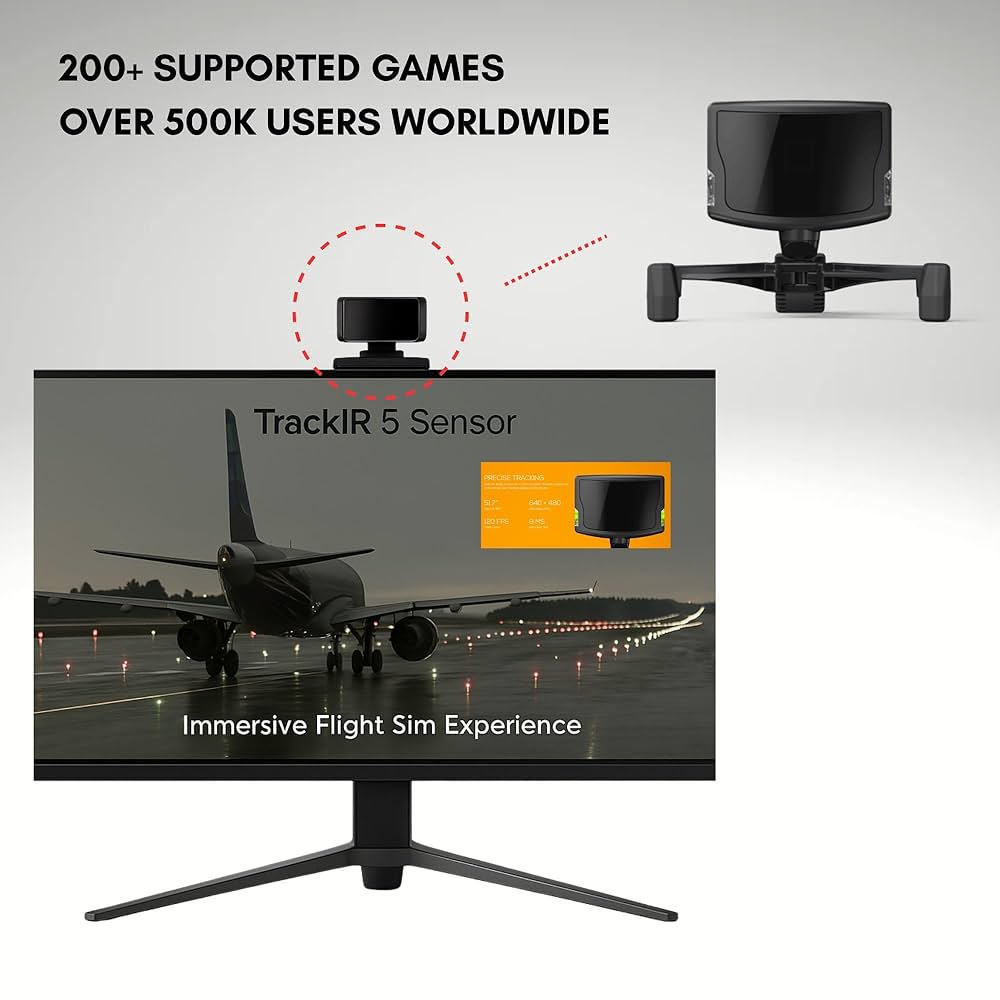 Amazon.com: TrackIR 5 Head Tracking System – 6DOF USB